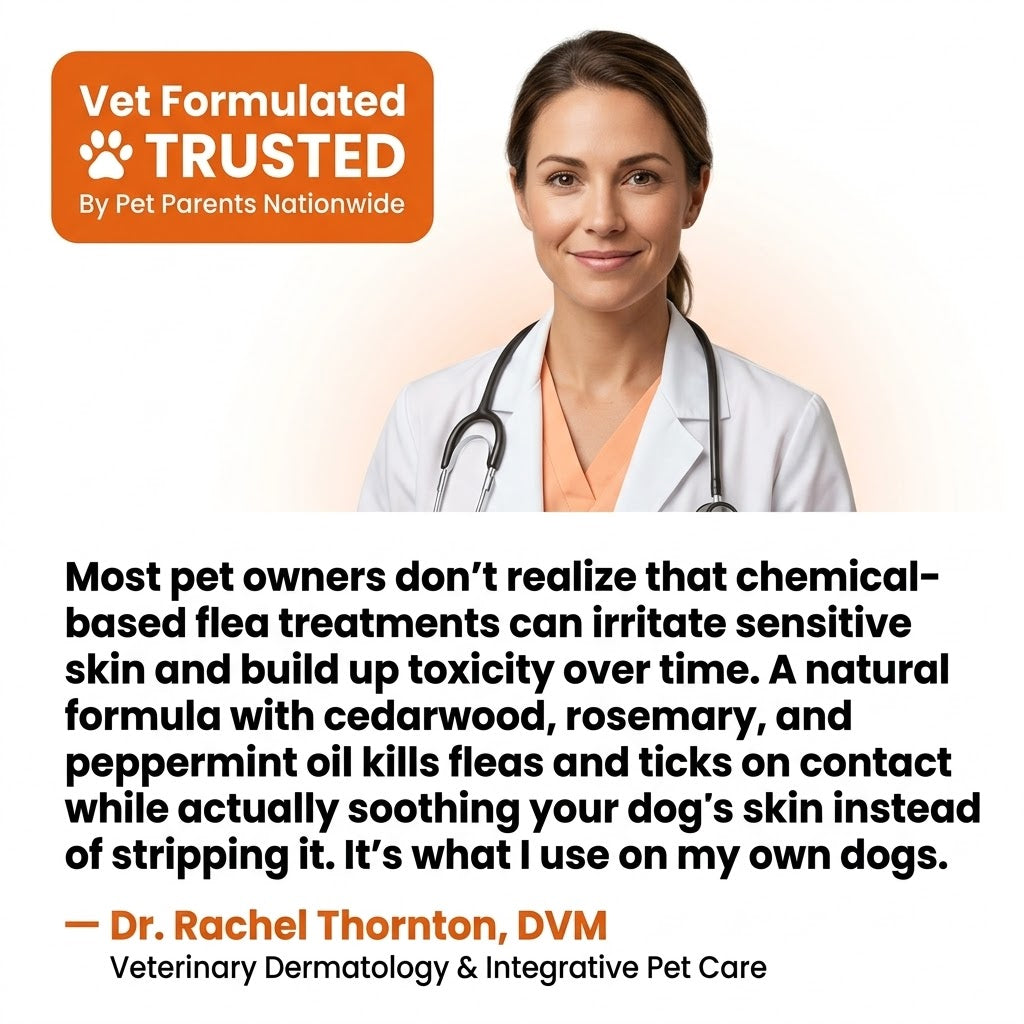 Flea and Tick Natural Soothing Spray